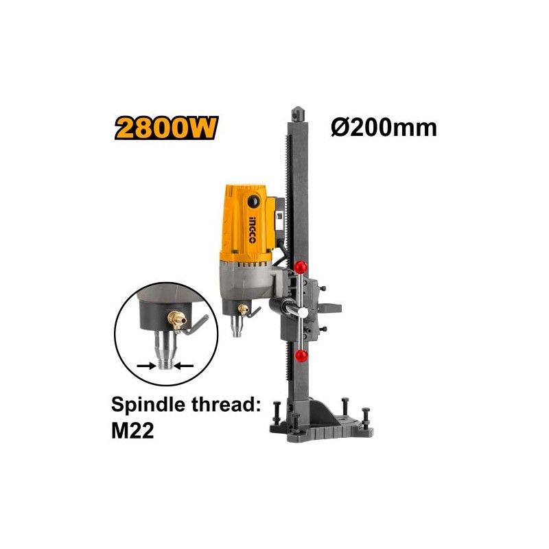 Дрель для алмазного сверления 2800Вт INGCO DDM28001