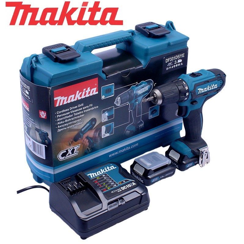 Шуруповерт аккумуляторный 10,8V DF331DSYE Makita