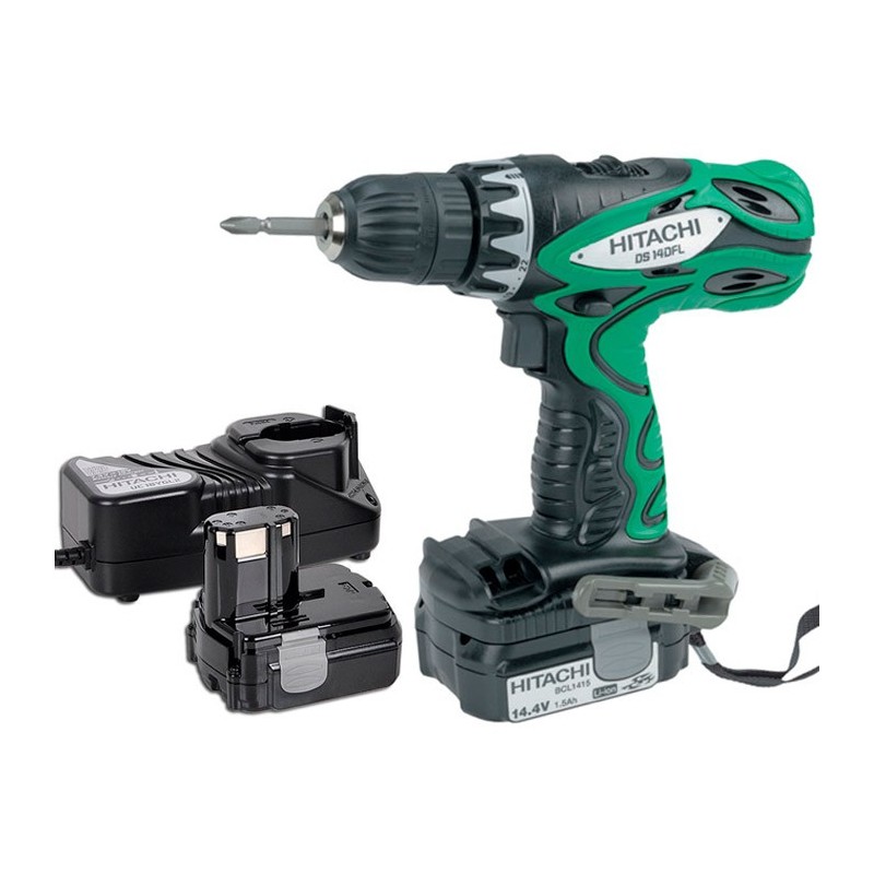 Аккумуляторный шуруповерт HITACHI HIKOKI DS14DFL-TL