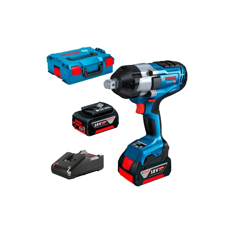 Ударный гайковерт Bosch GDS 18V-1050 H 1050 Нм 5.0 Aч 18 В...