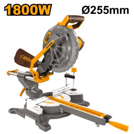 Пила торцовочная пила INGCO 1800W 255*25.4mm BM2S180017