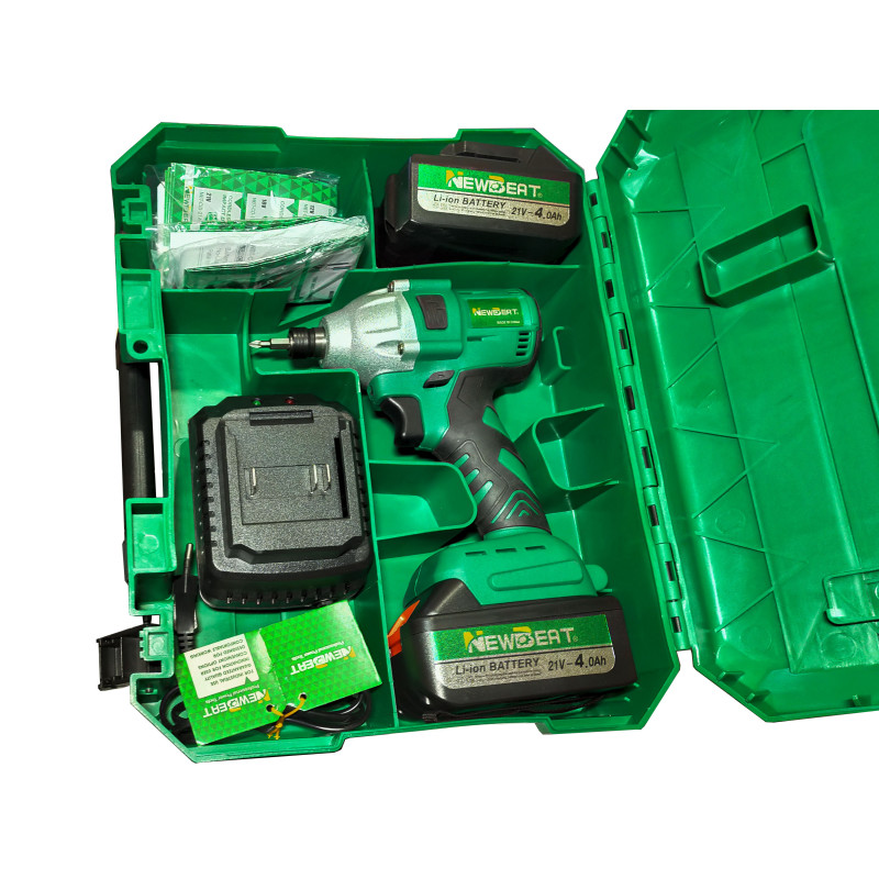 Шуруповерт аккумуляторный ударный Newbeat NBT-CIS-21B