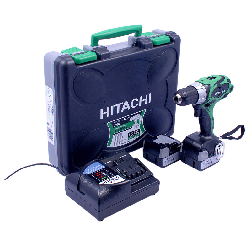 Шуруповерт аккумуляторный Li-ion  DS14DSALTL 3.0 Ah HITACHI