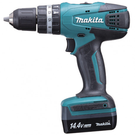 Ударный дрель-шуруповерт аккумуляторныи 14,4V HP347DWE Makita