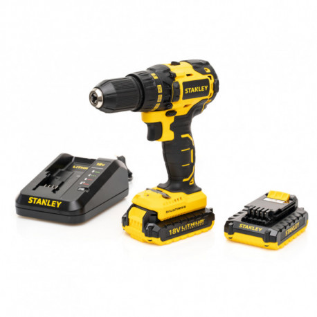 Шуруповерт аккумуляторный Li-Ion 18V/2,0A STANLEY SBD20D2K